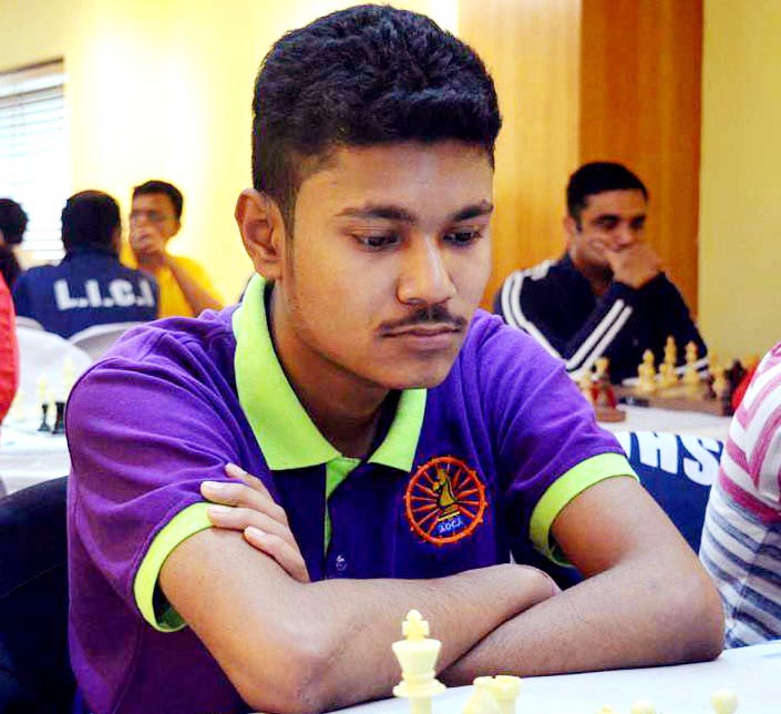 Undated file picture of Odisha chess international Baivab Mishra.