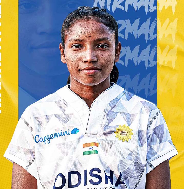 Undated file photo of Odisha woman rugby player Nirmalya Rout.